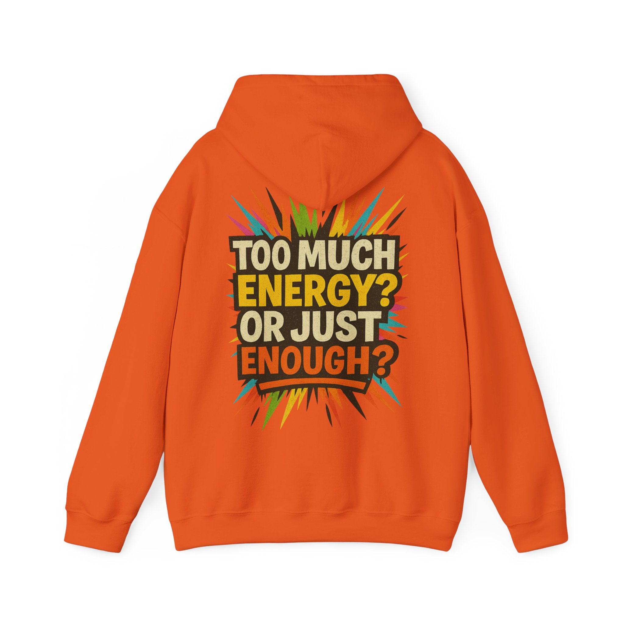 Too Much Energy? Or Just Enough? Hoodie