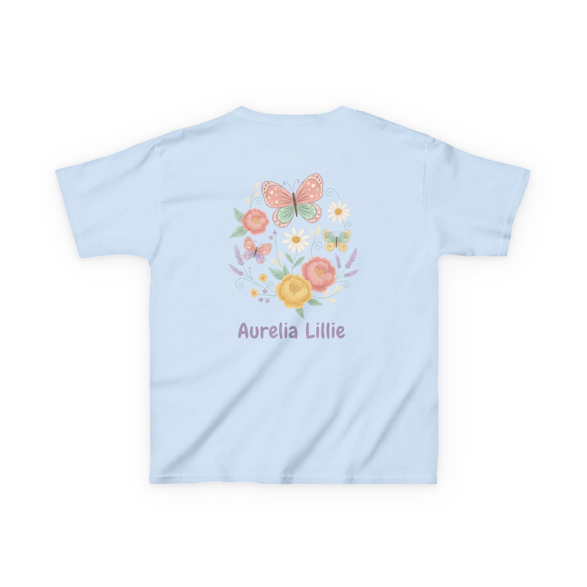 Kids Tee - Butterfly Garden