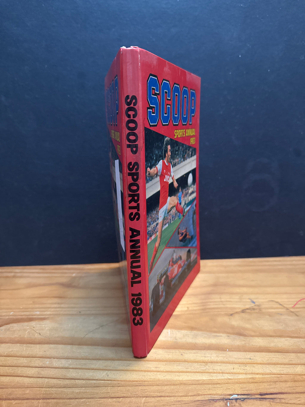 Scoop Sports Annual 1983 hardcover book