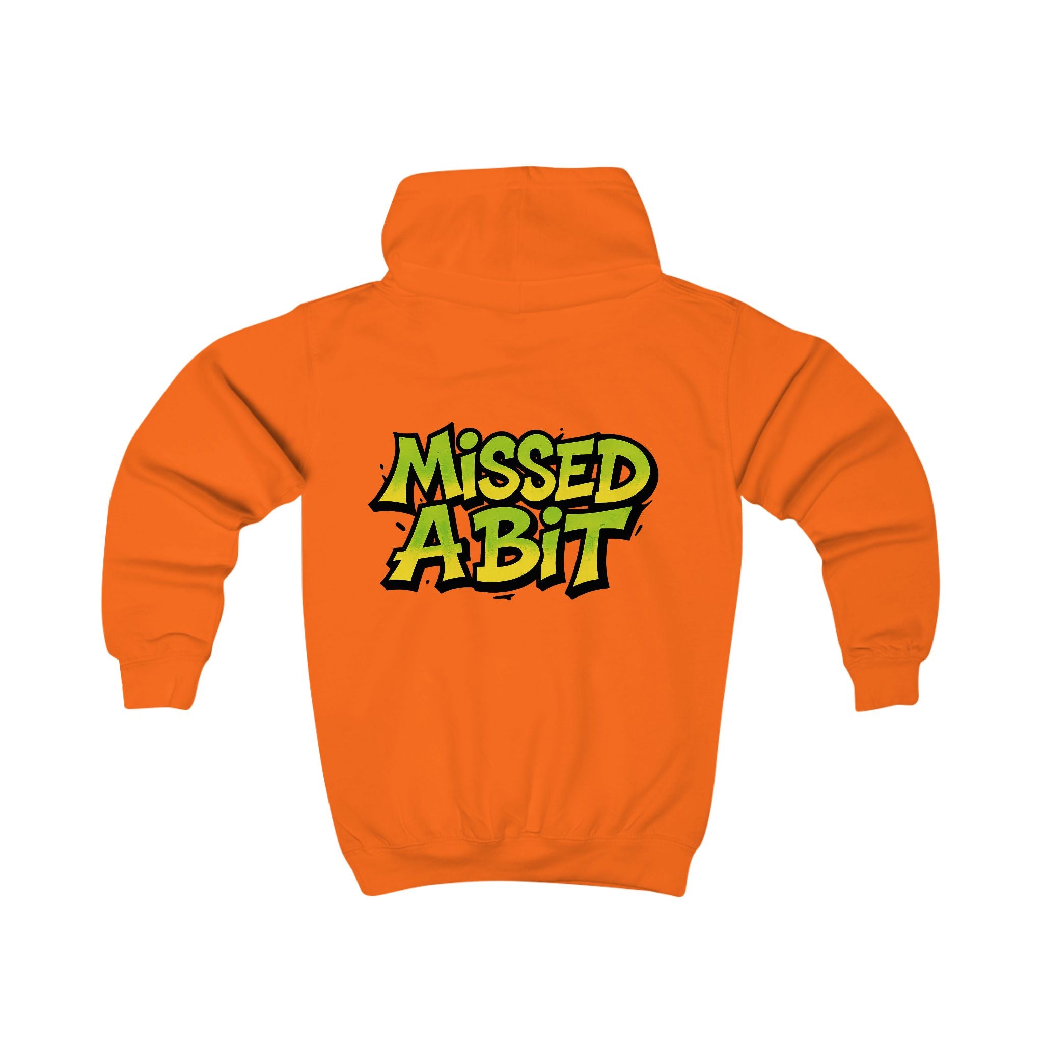 Kids Hoodie “Missed A Bit” Graphic Youth Pullover