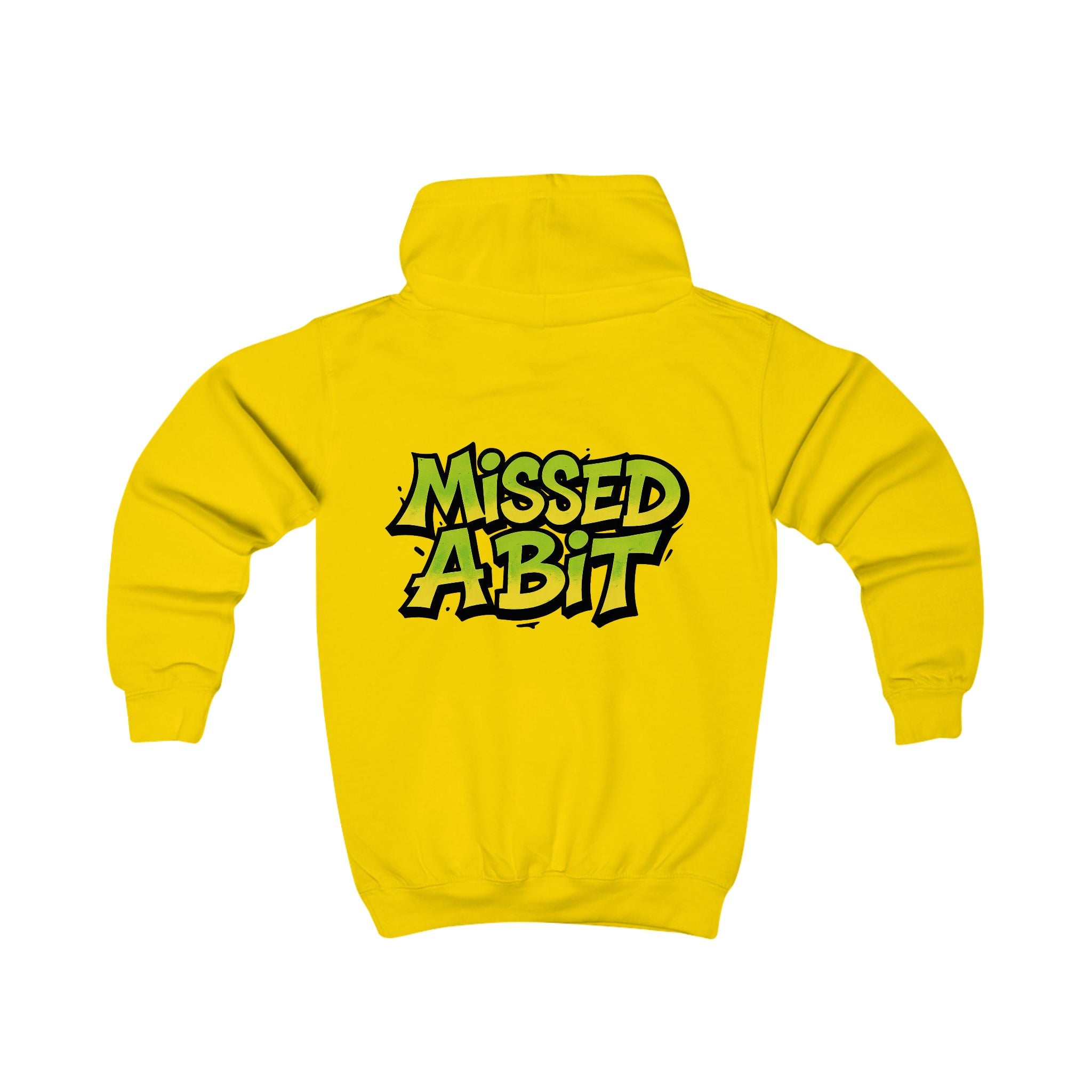 Kids Hoodie “Missed A Bit” Graphic Youth Pullover