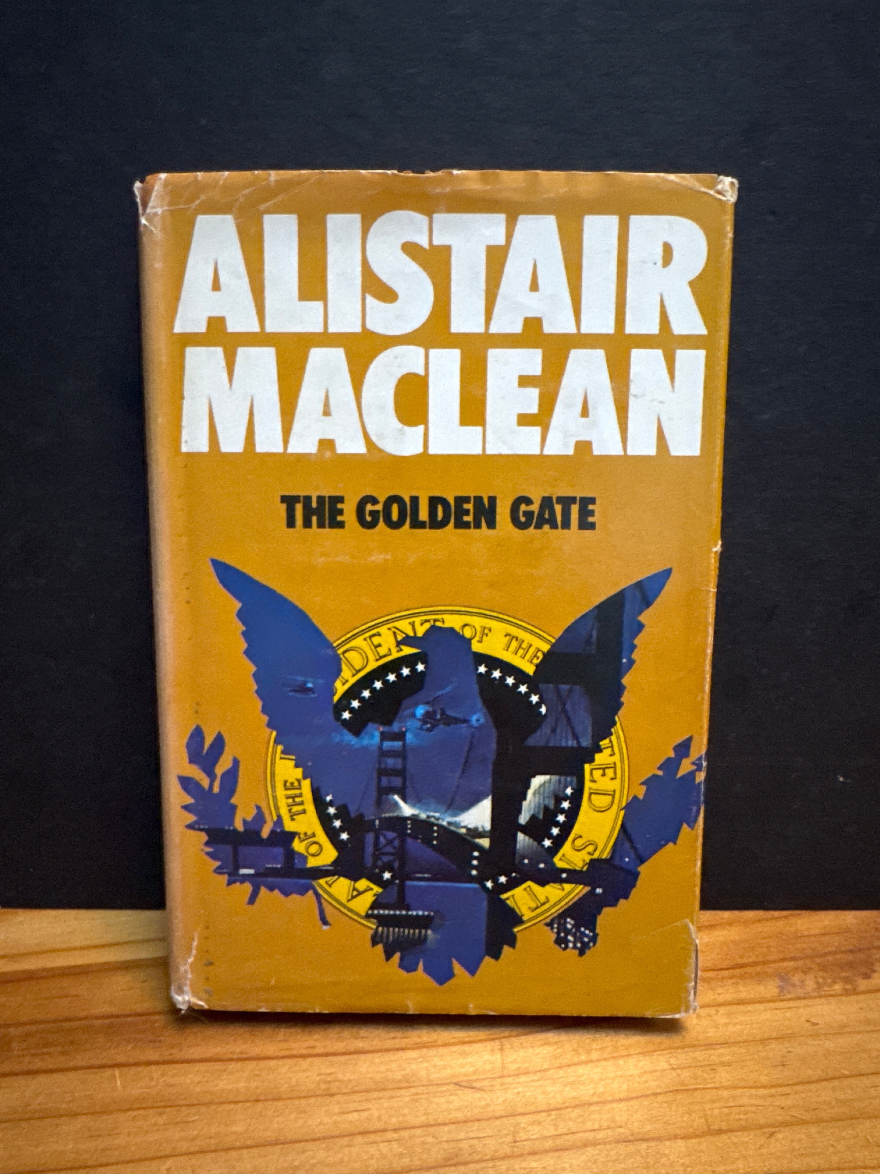 Alistair Maclean The Golden Gate hardcover book