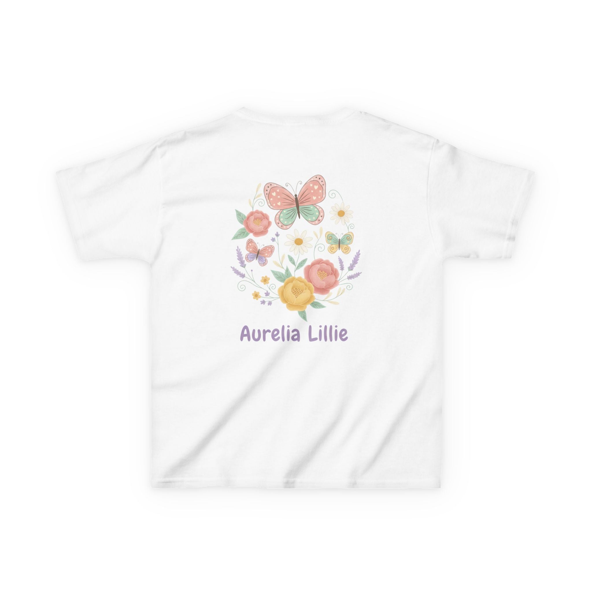 Kids Tee - Butterfly Garden