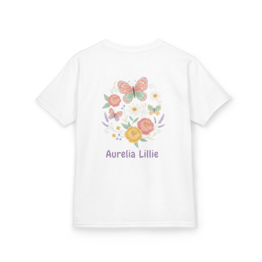 Kids Tee - Butterfly Garden