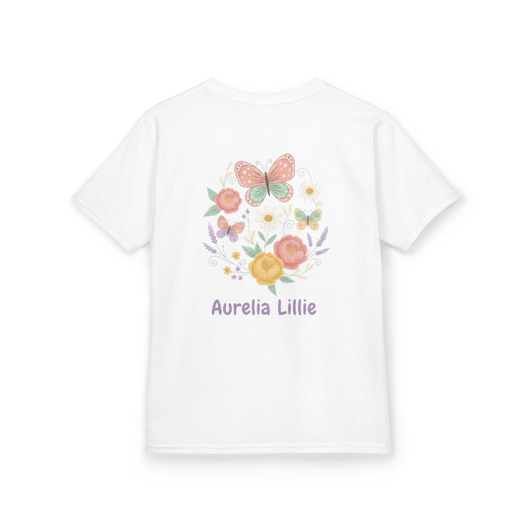 Kids Tee - Butterfly Garden