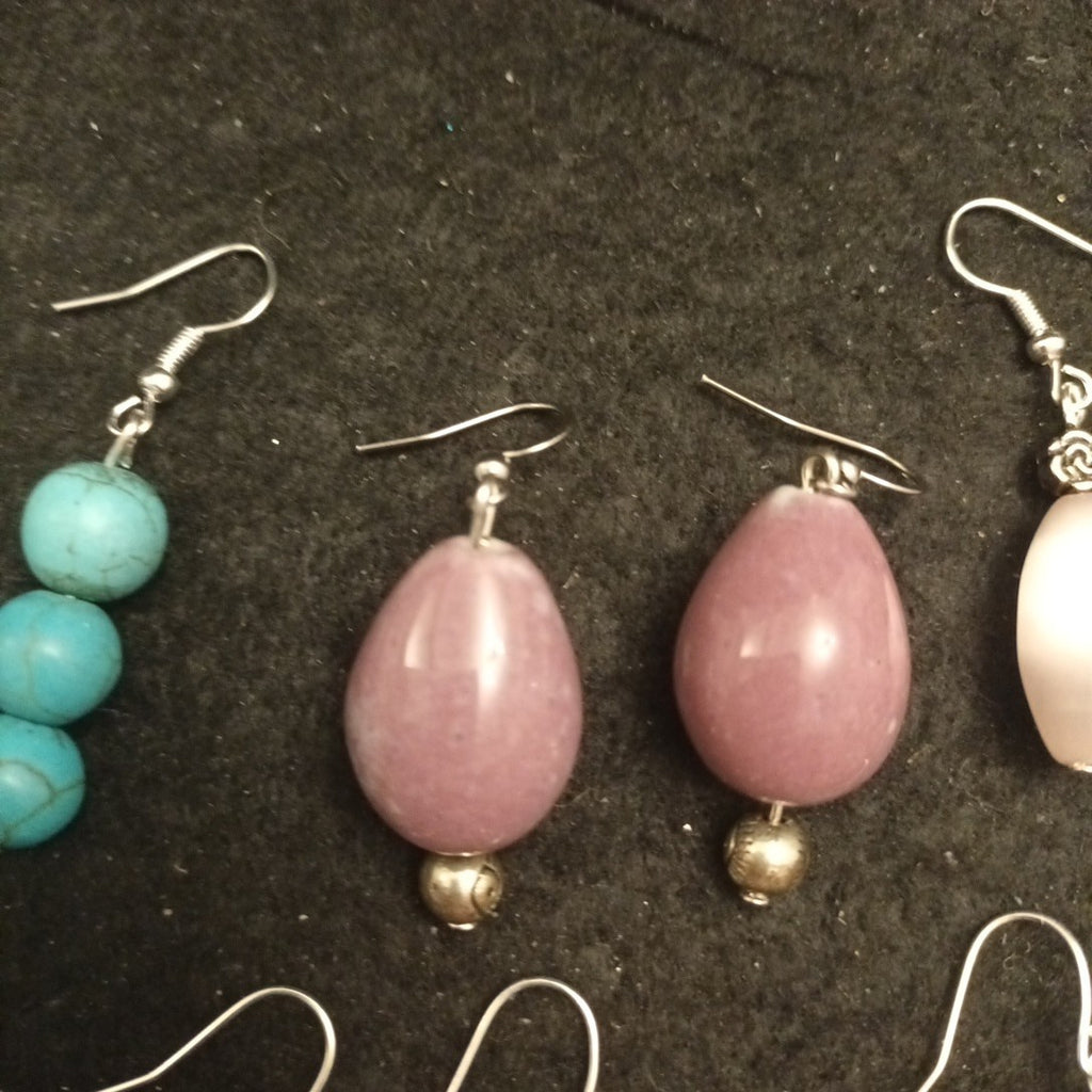 Earrings bundle Pairs Of Earrings For Pierced Ears. Hoop Dangle Bundle Joblot