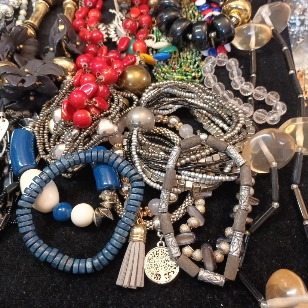 Costume Jewellery Necklaces Bracelets Bundle Joblot Mixed Lot