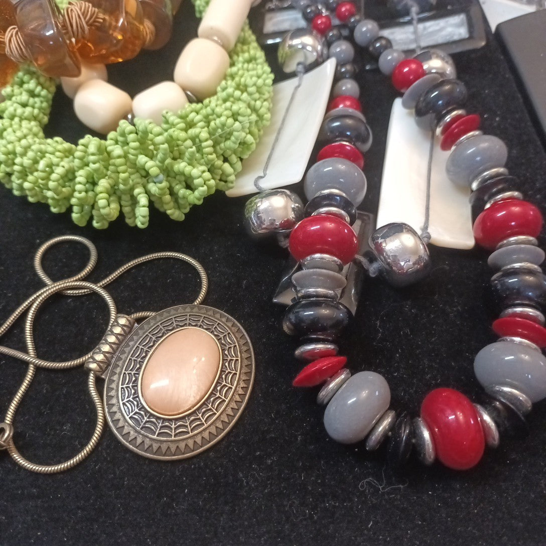 Costume Jewellery Necklaces Bracelets Bundle Joblot Mixed Lot