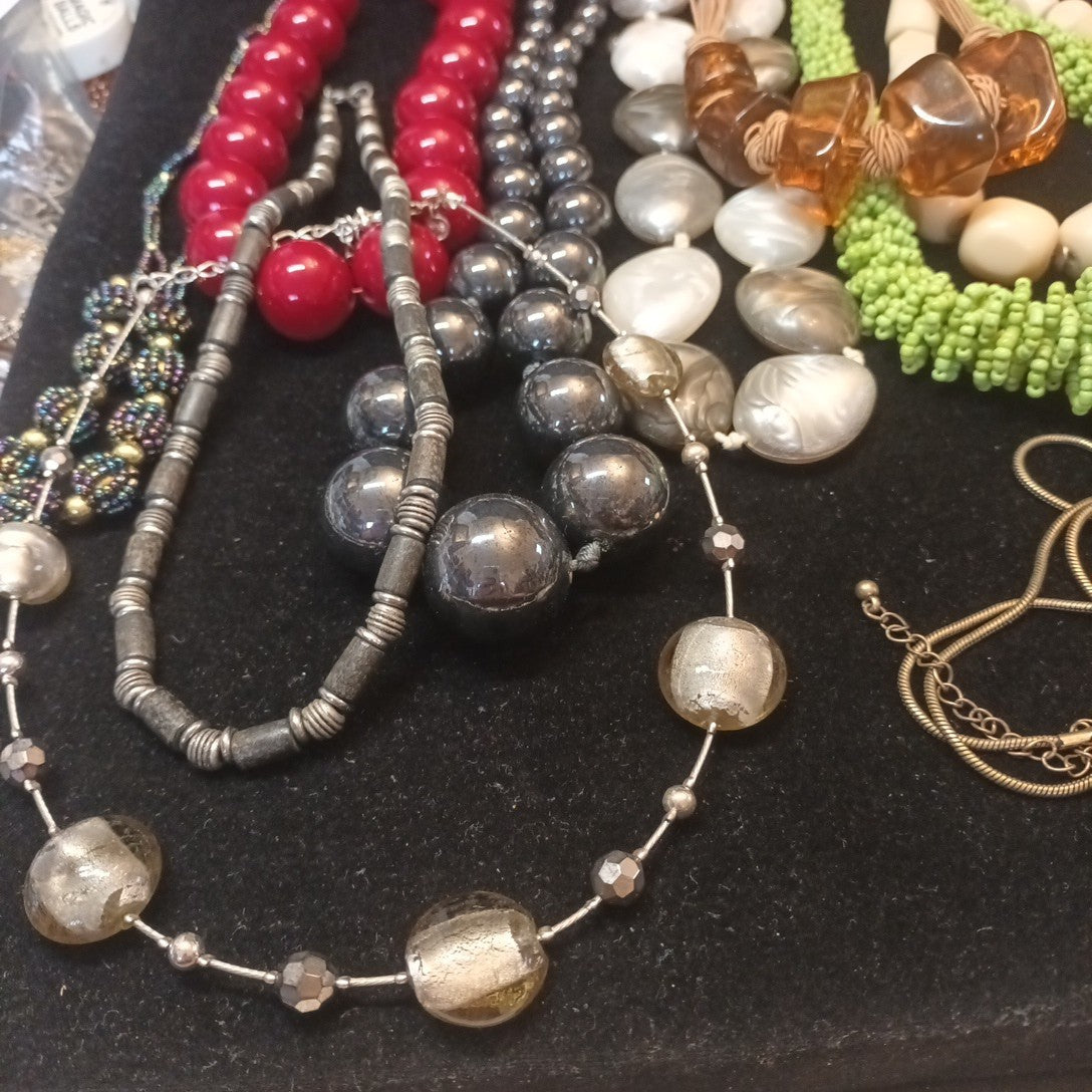 Costume Jewellery Necklaces Bracelets Bundle Joblot Mixed Lot