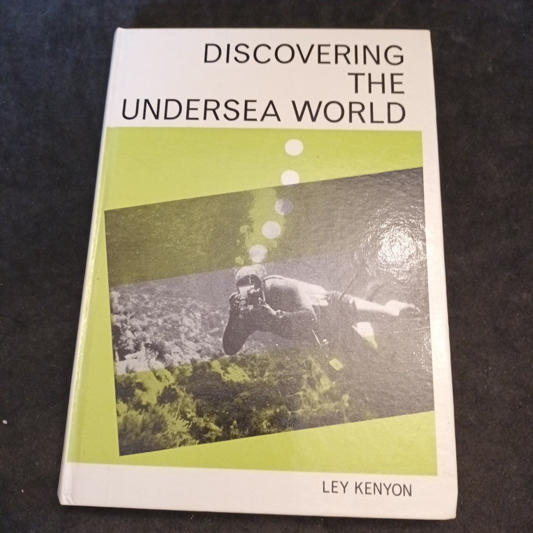 Discovering The Undersea World By Ley Kenyon Signed