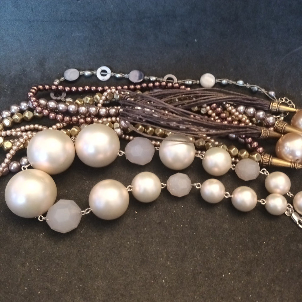 Costume Jewellery Necklaces Bracelets Bundle Joblot Mixed Lot