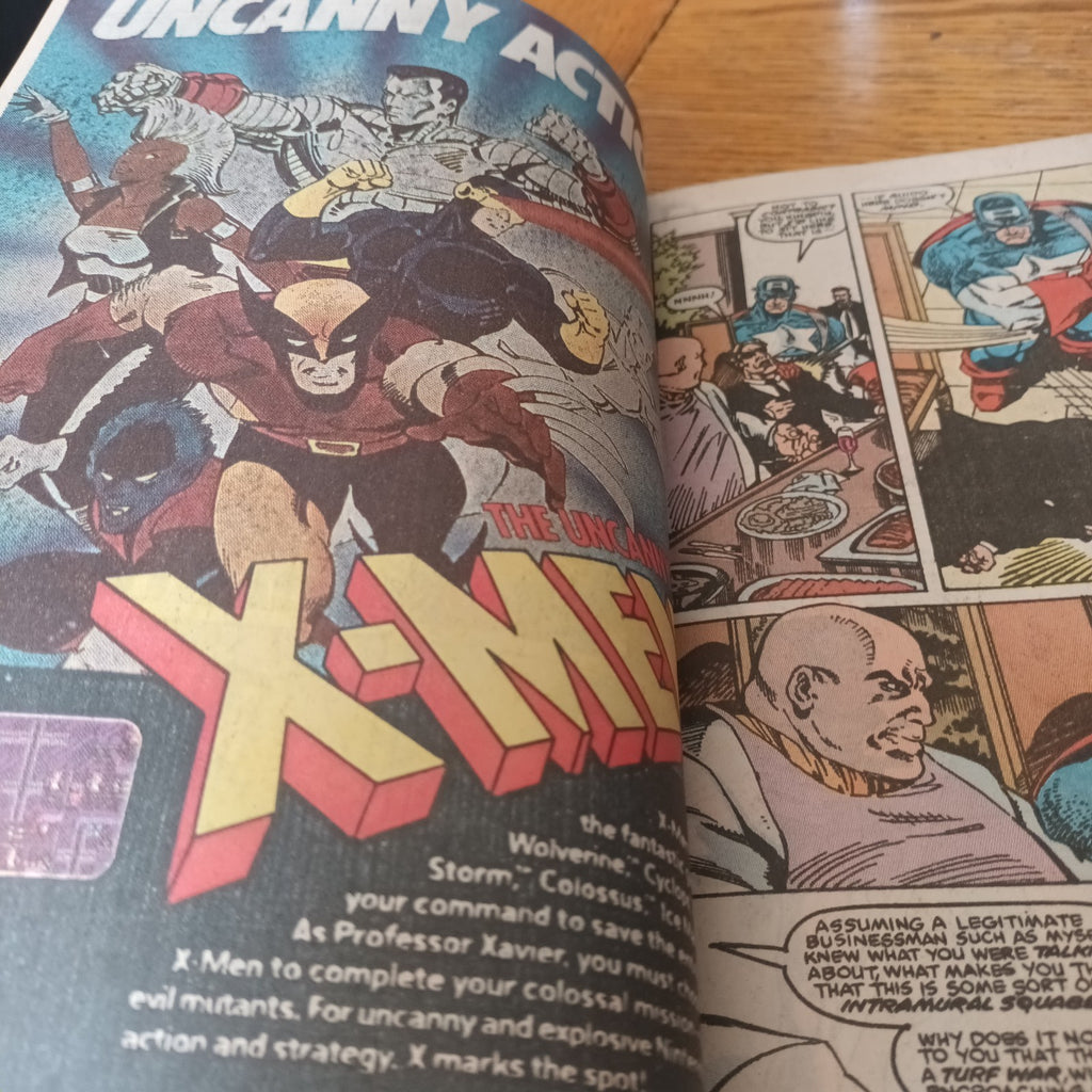 Captain America (1st Series) #375 (Newsstand) FN; Marvel | Streets of Poison