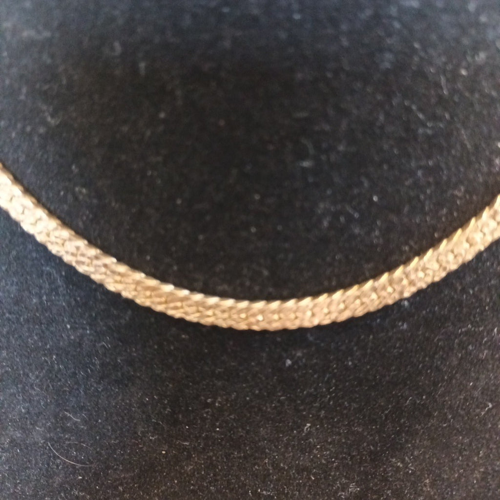 Gold Plated Chain Necklace 15in (38cm)