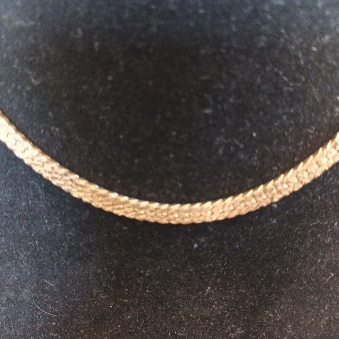 Gold Plated Chain Necklace 15in (38cm)