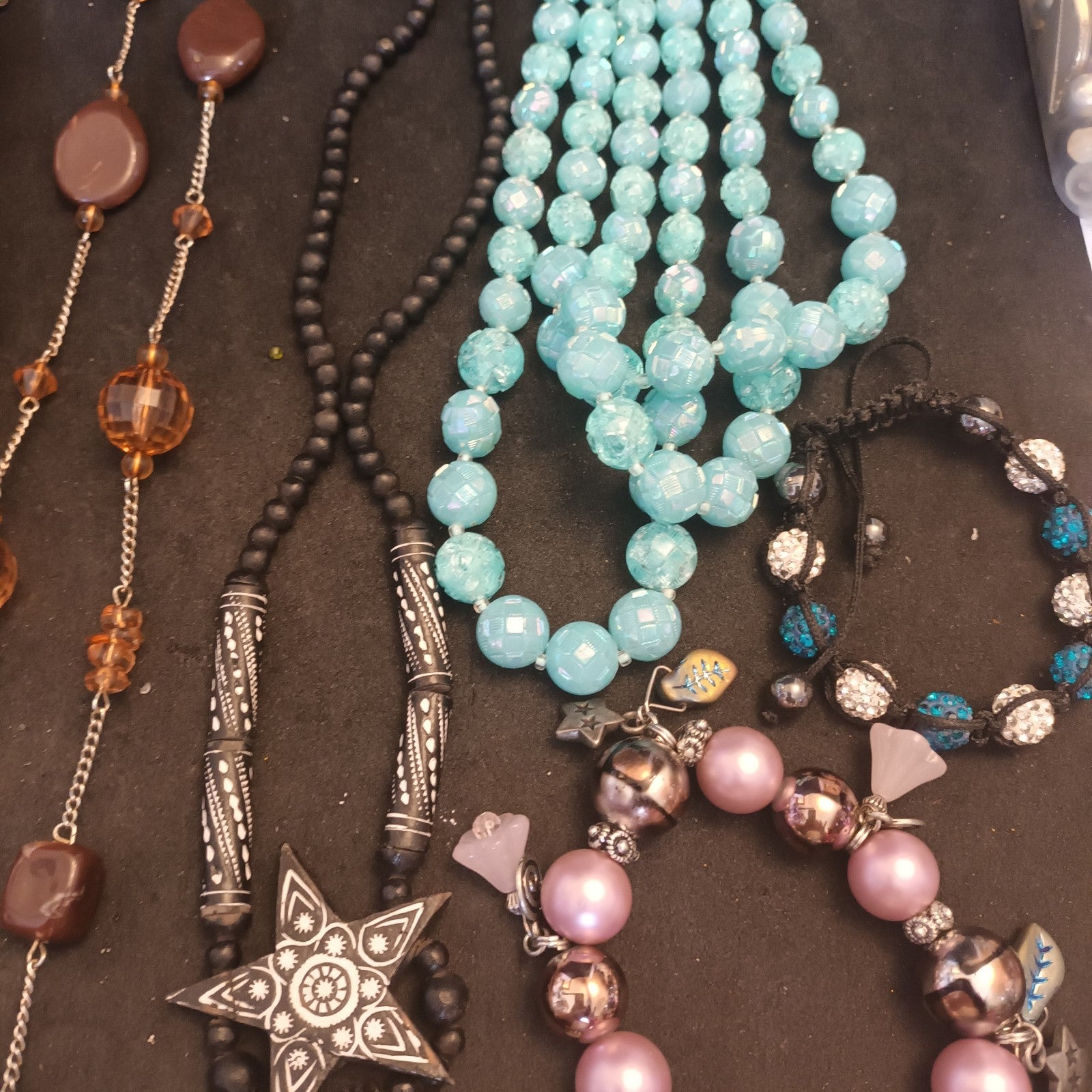 Costume Jewellery Necklaces Bracelets Bundle Joblot Mixed Lot