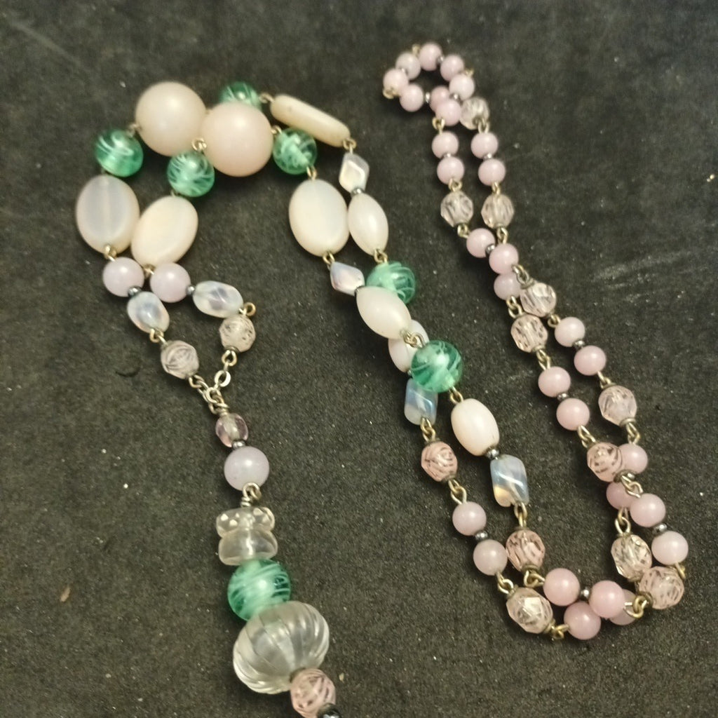 Glass Beaded Necklaces And Bracelets Bundle Joblot