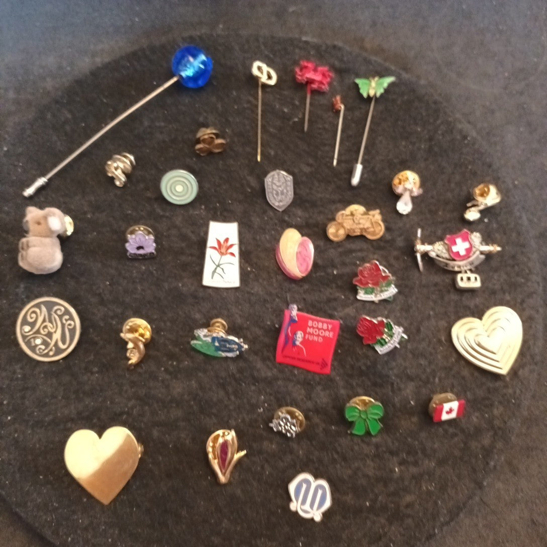 Brooch And Pin Bundle Costume Jewellery Brooches