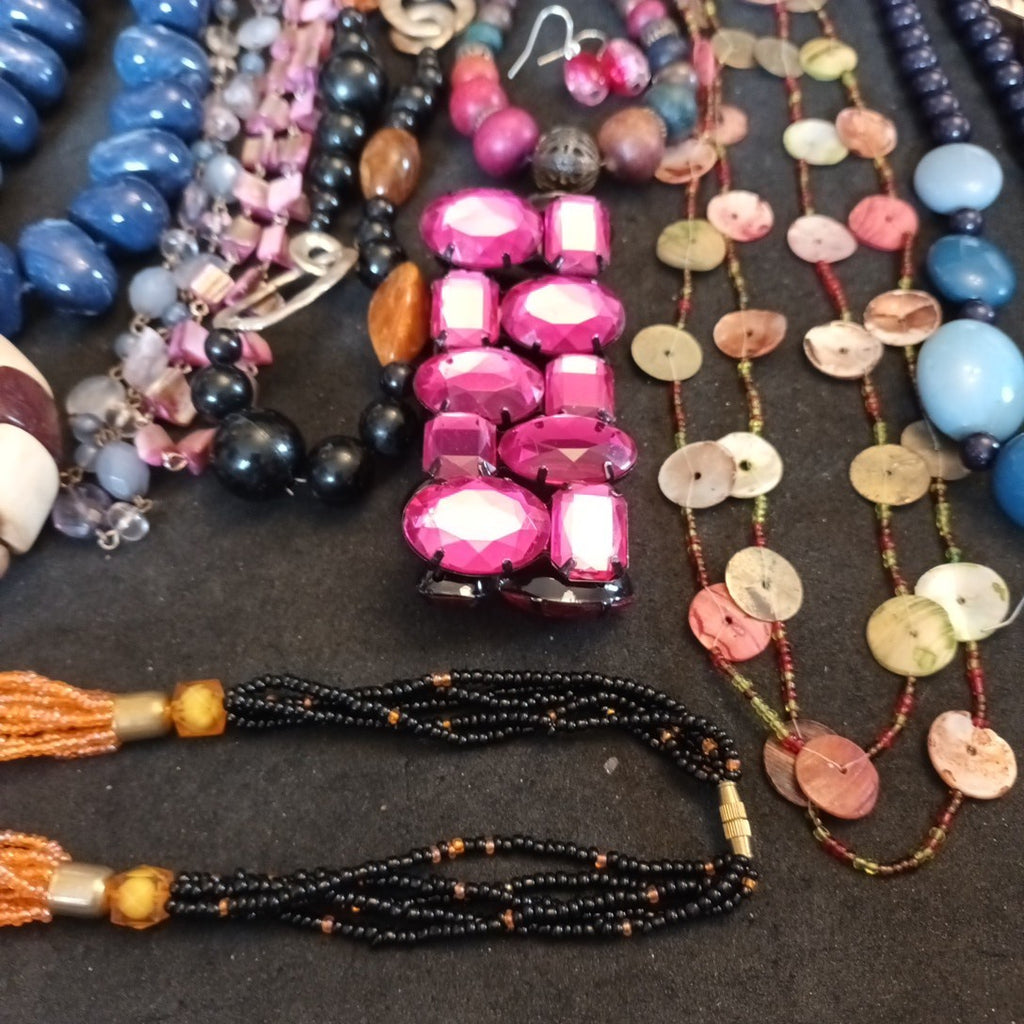 Costume Jewellery Necklaces Bracelets Bundle Joblot Mixed Lot