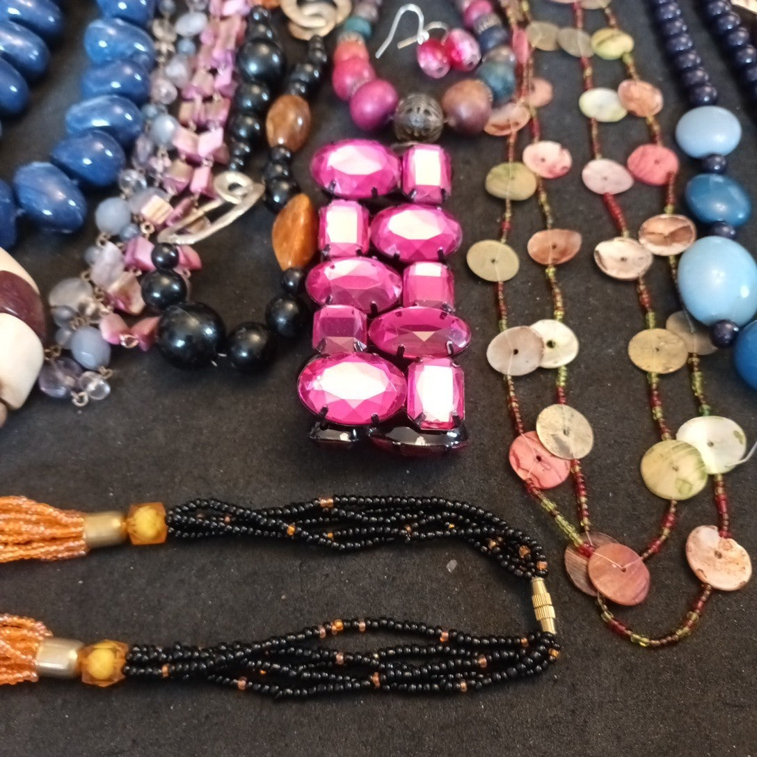 Costume Jewellery Necklaces Bracelets Bundle Joblot Mixed Lot