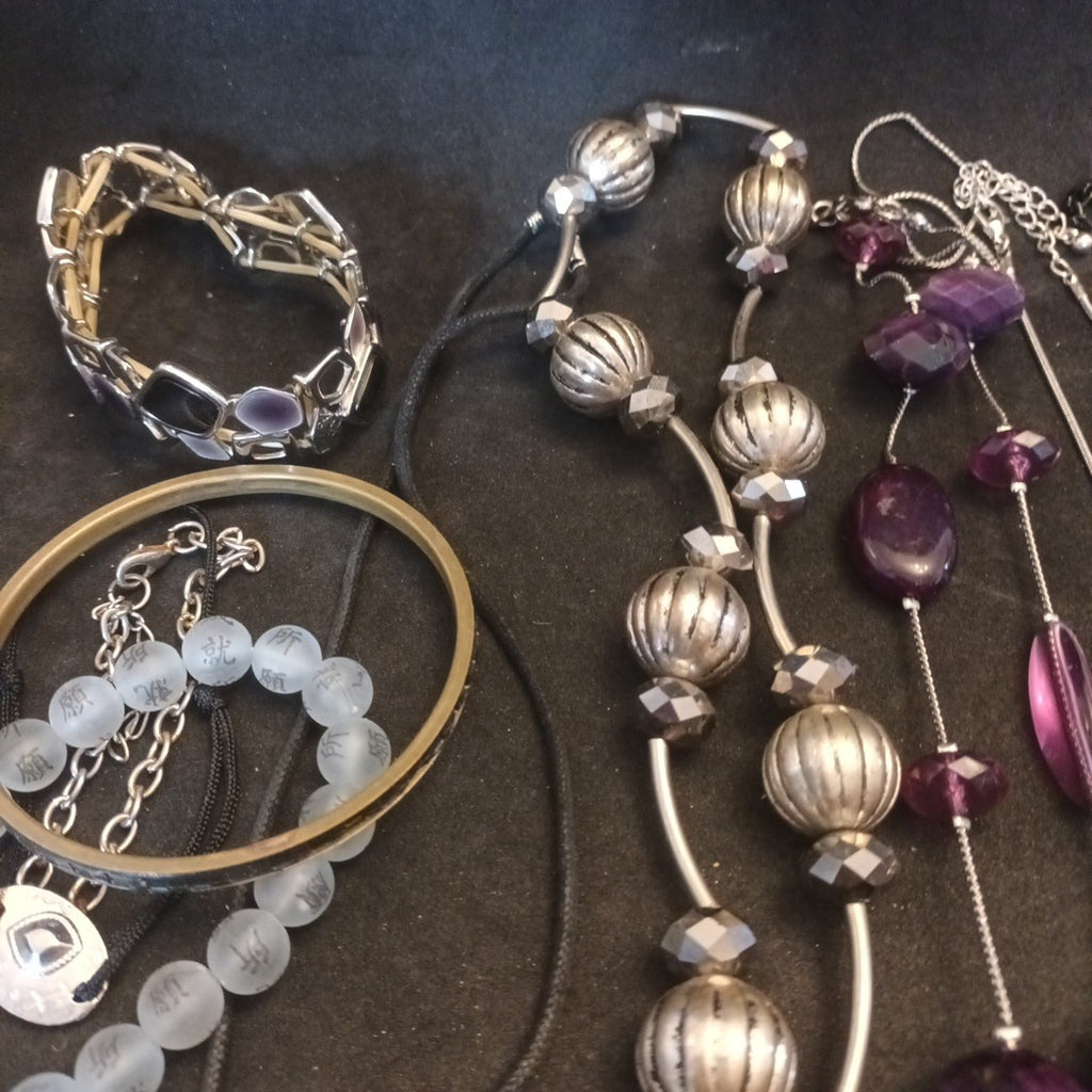 Costume Jewellery Necklaces Bracelets Bundle Joblot Mixed Lot