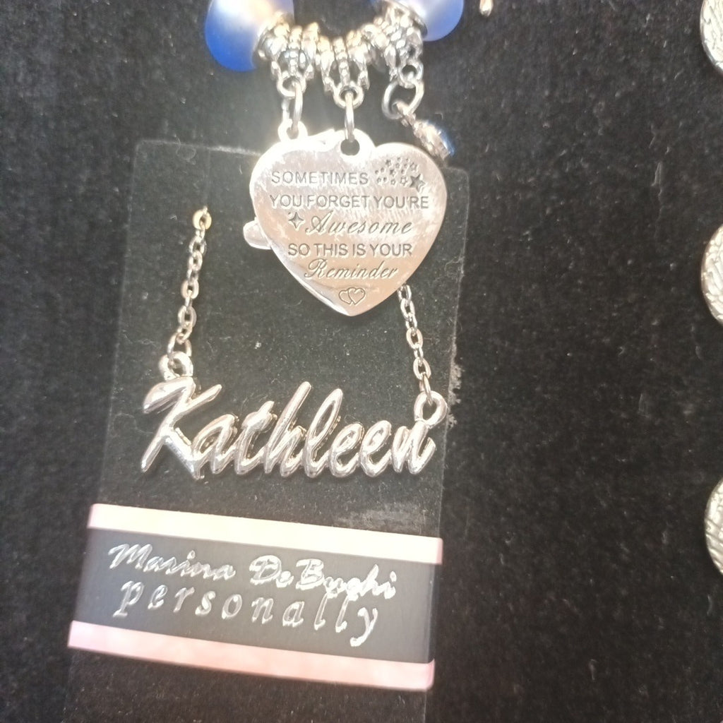 Silver Tone Costume Jewellery  Necklaces Bracelets Bundle Joblot 