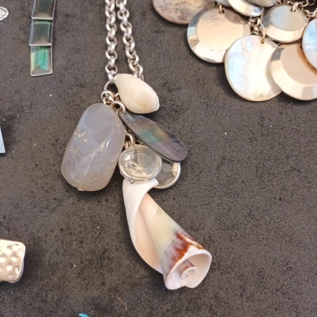 Silver Tone Costume Jewellery  Necklaces Bracelets Bundle Joblot 