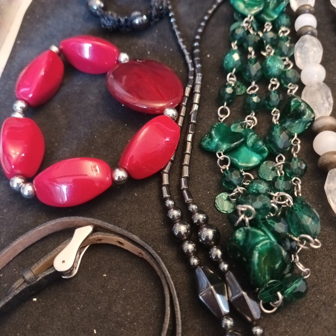 Costume Jewellery Necklaces Bracelets Bundle Joblot Mixed Lot