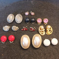 Clip On Earrings. Costume Jewellery Bundle