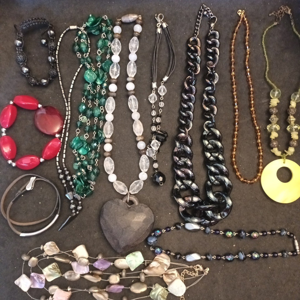 Costume Jewellery Necklaces Bracelets Bundle Joblot Mixed Lot