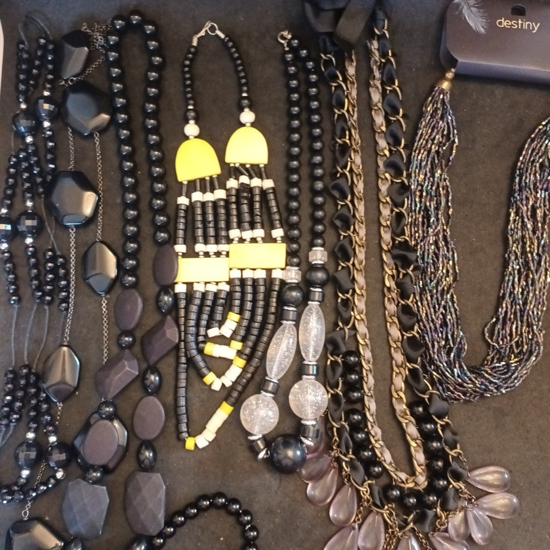 Costume Jewellery Necklaces Bracelets Bundle Joblot Mixed Lot