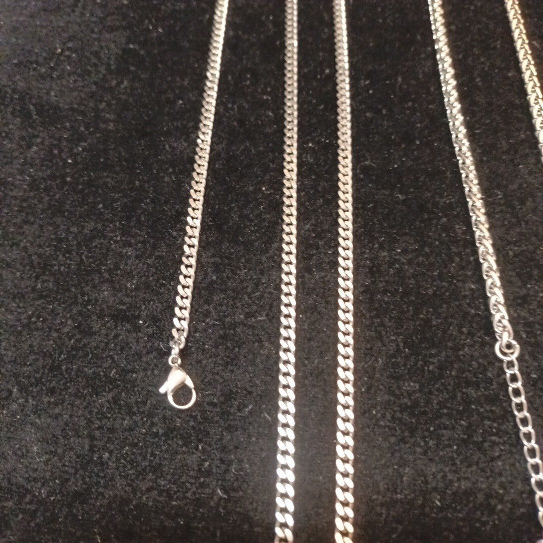 Silver Tone Costume Jewellery  Necklaces Bracelets Bundle Joblot 