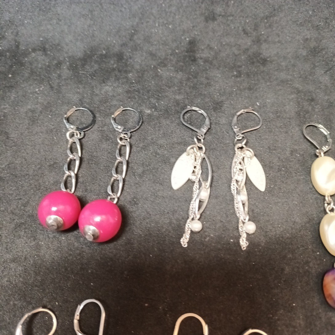 Earrings Bundle Joblot Costume Jewellery Pierced Earrings Dangle