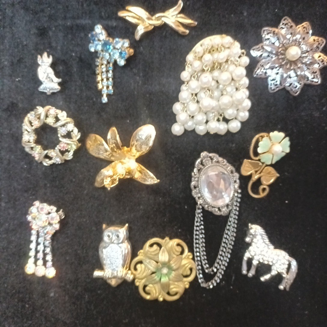 Brooch Bundle Costume Jewellery Brooches