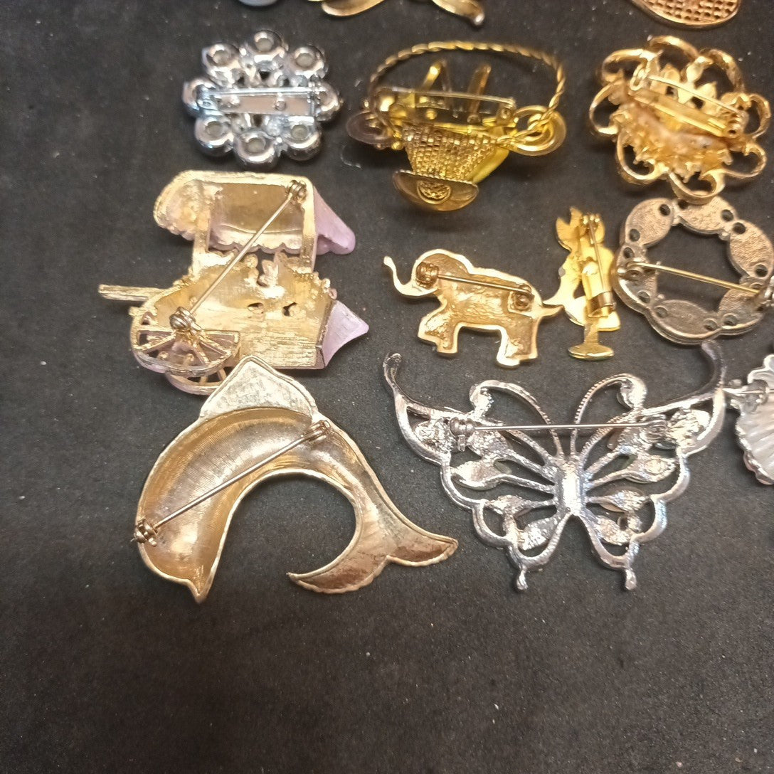 Brooch Bundle Costume Jewellery Brooches