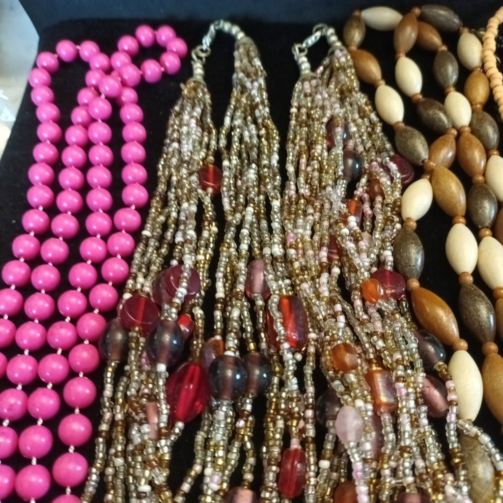 Costume Jewellery Necklaces Bracelets Bundle Joblot Mixed Lot