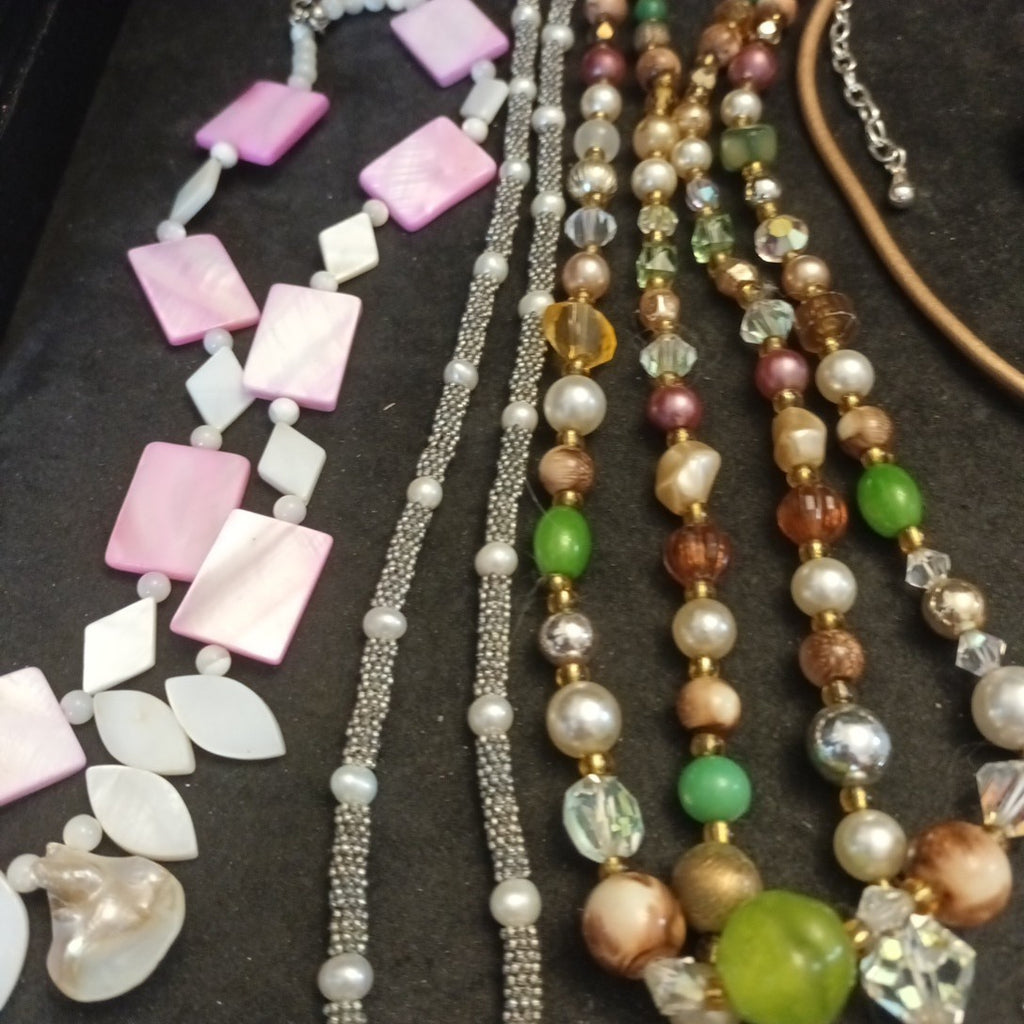 Costume Jewellery Necklaces Bracelets Bundle Joblot Mixed Lot