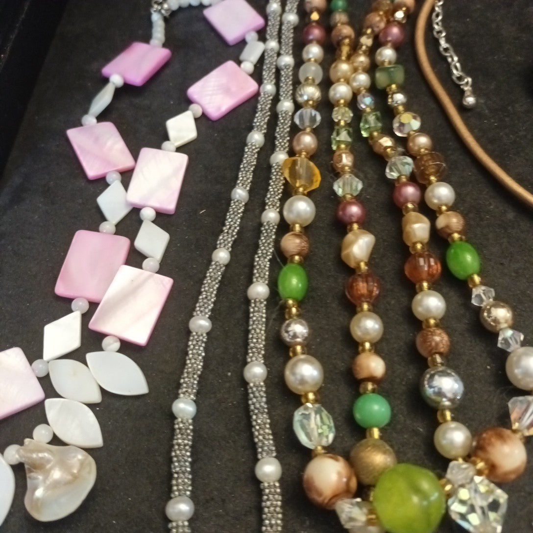 Costume Jewellery Necklaces Bracelets Bundle Joblot Mixed Lot