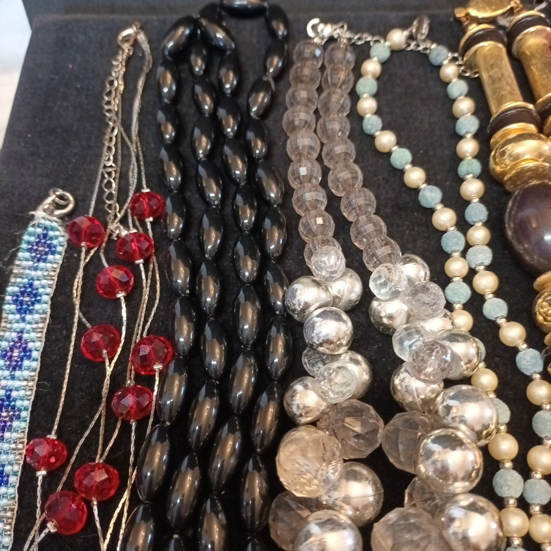 Costume Jewellery Necklaces Bracelets Bundle Joblot Mixed Lot