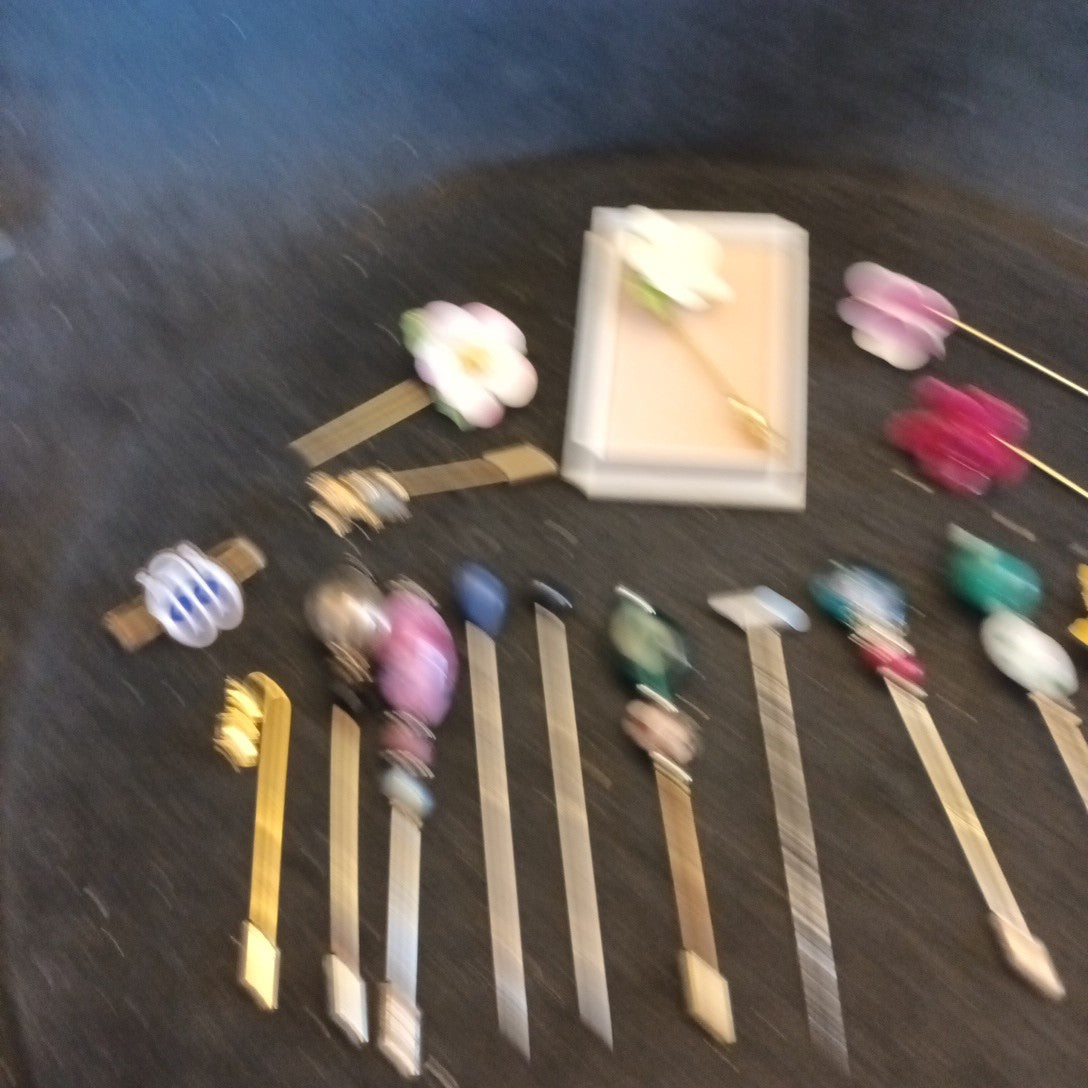Hat Pins Tie Pins Bundle Joblot Mixed Lot
