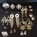 Earrings. Pairs Of Earrings For Pierced Ears. Dangle. Bundle Joblot