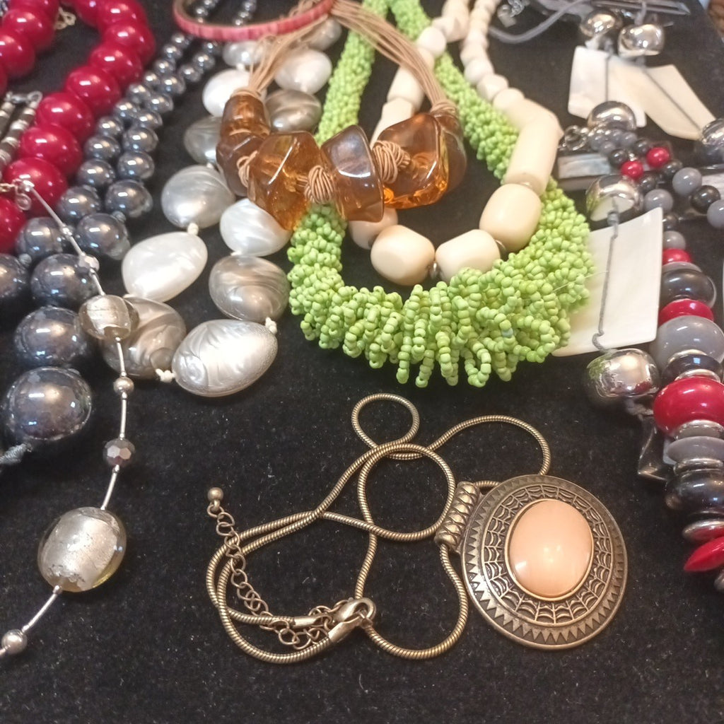 Costume Jewellery Necklaces Bracelets Bundle Joblot Mixed Lot