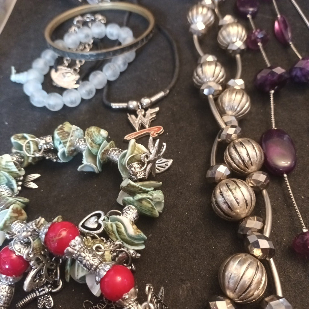 Costume Jewellery Necklaces Bracelets Bundle Joblot Mixed Lot