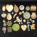 Joblot Bundle Of Pendants Mixed Lot Costume Jewellery
