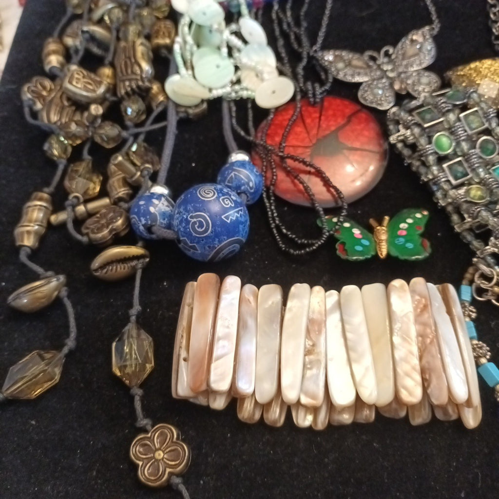 Costume Jewellery Necklaces Bracelets Bundle Joblot Mixed Lot