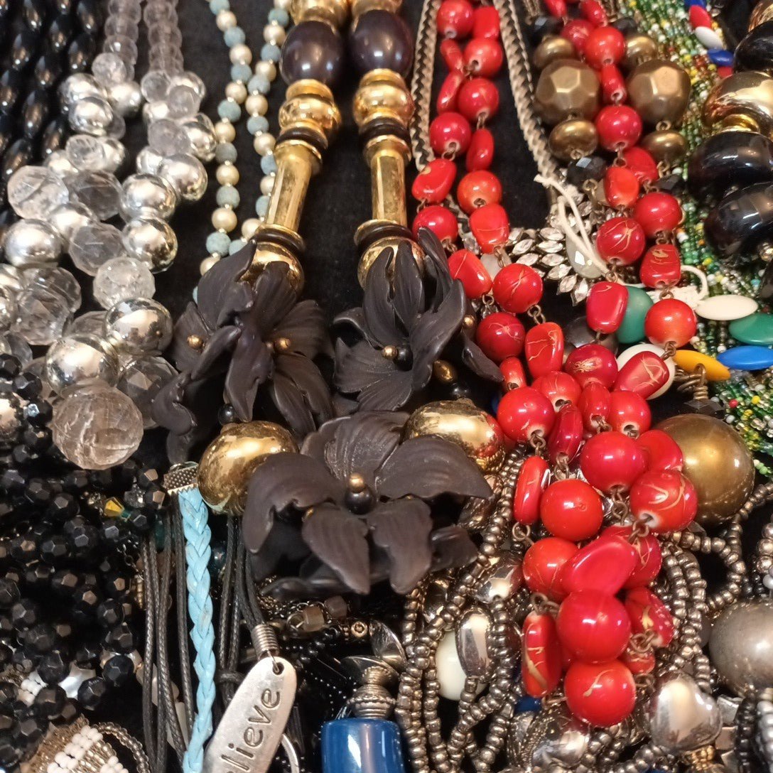 Costume Jewellery Necklaces Bracelets Bundle Joblot Mixed Lot