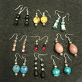 Earrings Bundle Pairs Of Earrings For Pierced Ears. Hoop Dangle Bundle Joblot