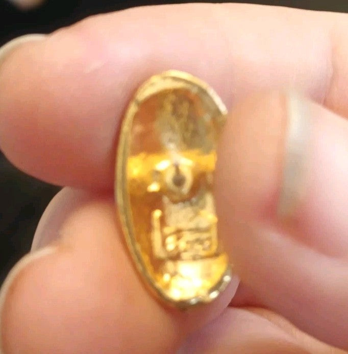 Tara Necklace And Earrings Set. Gold Tone. Rhinestones