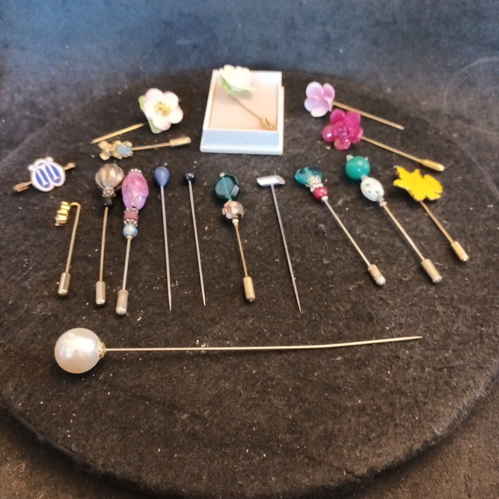 Hat Pins Tie Pins Bundle Joblot Mixed Lot
