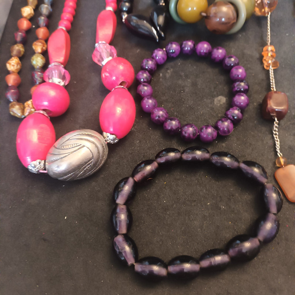 Costume Jewellery Necklaces Bracelets Bundle Joblot Mixed Lot
