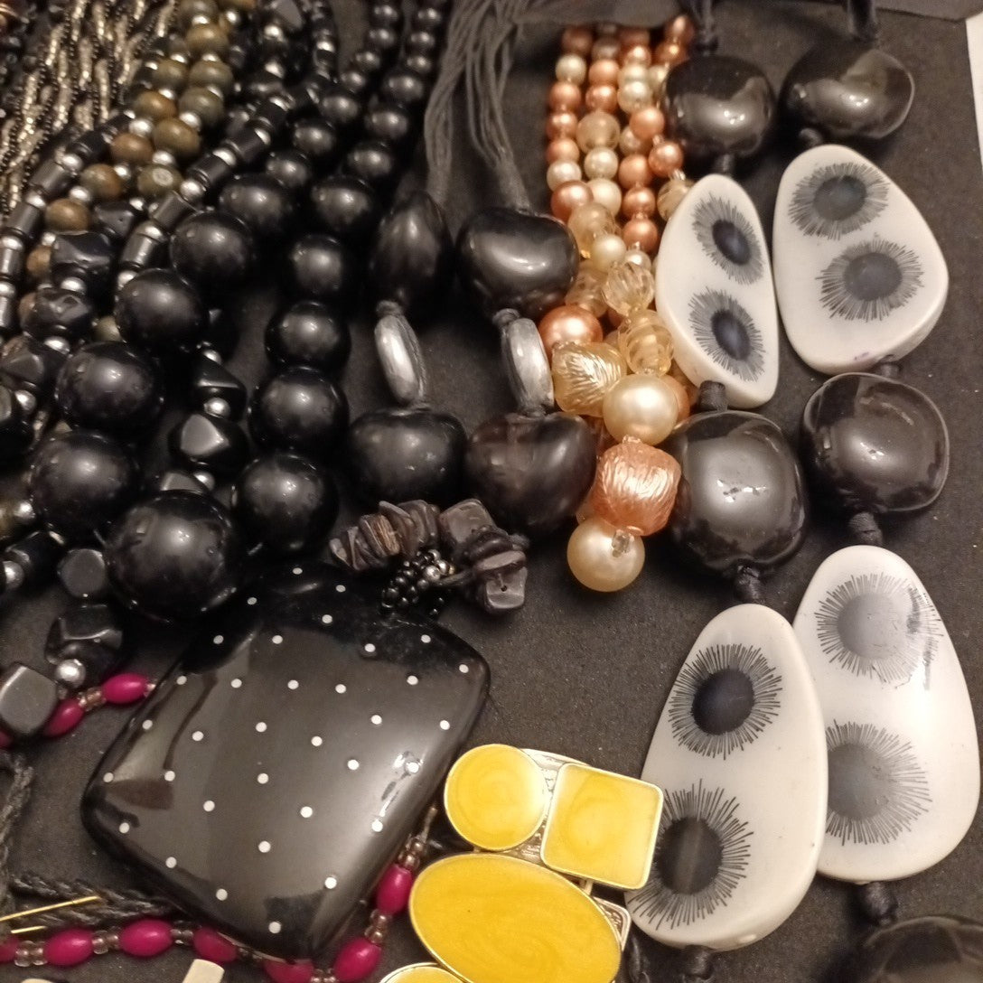 Costume Jewellery Necklaces Bracelets Bundle Joblot Mixed Lot 